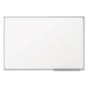Mead Melamine Dry Erase Board, 48" x 36", Silver Aluminum Frame