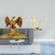 thumbnail image 2 of Escultura De Animal, Estatua De Resina De Arte Moderno, Decoración Del Hogar Para Escritorio, Oficina, Comedor, Armario, Hojas, Estantería, Escultura De Hoja, Regalo De Cumpleaños,, 2 of 7