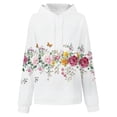 thumbnail image 5 of Levmjia Womens Hooded Sweatshirts Fashion Long Sleeve Printing Crewneck Tops Soft Breathable Casual Work Home Relaxation Daily Wear, 5 of 5