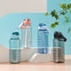 thumbnail image 5 of Botella de agua de 2L con marcador y pajita Botella de agua de gran capacidad con asa Reutilizable a prueba de fugas, 5 of 8