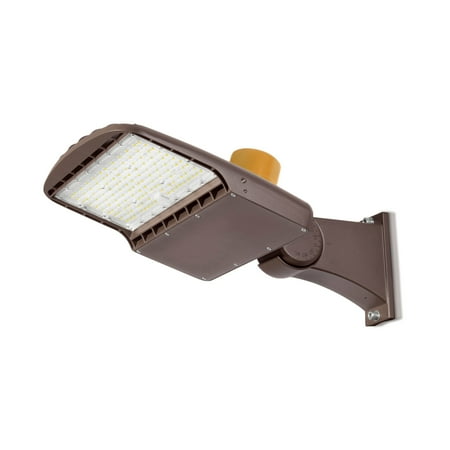 

150W LED Parking Lot Light - 500W MH Equal - Adjustable Direct Mount - 277-480VAC Photocell - 5000K Cool White - 21 000lm - UL Listed and DLC 5.1 Premium