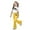 Yellow, variant on Teen Girls 2 Piece Outfits Short Sleeve Bow T-Shirt Top and Flared Pants Set Spring Clothes 11-12 Years Girls Outfits
