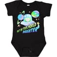 thumbnail image 3 of Inktastic Out of This World Daughter Cute Alien in Outer Space Girls Baby Bodysuit, 3 of 5