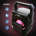 thumbnail image 5 of COBY Portable Bluetooth Speaker, Wireless PA System Mini Party Speaker with LED Lights, 5 of 6