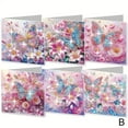 thumbnail image 6 of Creative Diamond-Art Greeting Painting Card Kit 6pcs DIY Handmade Gift Lot B9, 6 of 8