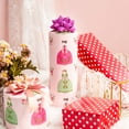 thumbnail image 5 of HOMERAL Reversible Baby Shower Wrapping Paper Roll - Mini Roll - Pink Angels & Red Polka Dot Gift Wrap For Girl Baby Shower, Birthday - 17 Inch x 33 Feet, 5 of 6