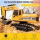 thumbnail image 4 of 1/24 RC Excavator RC Car Construction Tractor Pala de metal Niños, 4 of 8