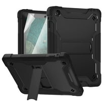 iPad 2 3 4 Case with Screen Protector Film, Dteck Heavy 3 IN 1 Rugged Shockproof Case Kickstand Protective Cover for 9.7" iPad 4 / iPad 3 / iPad 2, Black