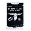 No Man’s Land Mild Beef Jerky, 3 oz Bag – 17g Protein per Serving, High Protein Snack