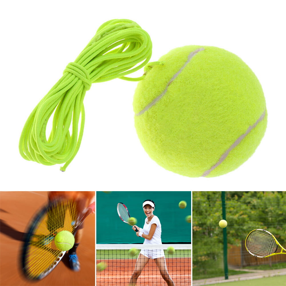 Tennis Trainer Ball Practice Single Self-Study Training Rebound Tool With Rope 