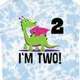 thumbnail image 4 of Inktastic 2nd Birthday Girl Dragon Girls Toddler T-Shirt, 4 of 5