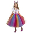 thumbnail image 1 of Costume de licorne pimpante pour filles M, 1 of 2