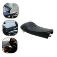 thumbnail image 4 of Asiento de Sillín Soporte de licencia de Asiento de material cuero para SR400 XJ XS Cola Asiento estilo joroba Cafe Racer, 4 of 7