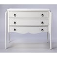 thumbnail image 3 of Beaumont Lane Metropolitan Living Glossy Accent Chest in White, 3 of 7