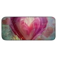 thumbnail image 2 of Fenyluxe Heart Love Light Burst Non-Slip Entrance Mat for Home - Durable Wool Felt Outdoor Rug for Home Entrance and Outdoor Areas 19.68*47.24 in, 2 of 6