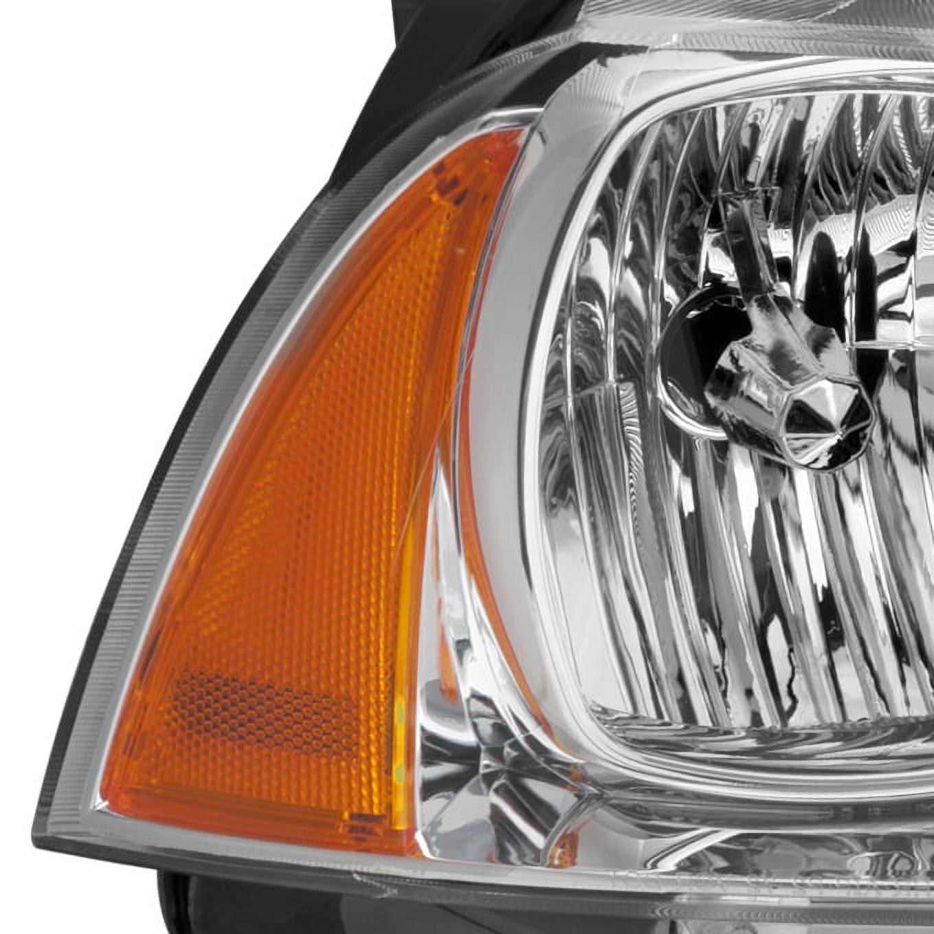 AKKON - For 11-14 Dodge Charger Chrome Clear Headlights Front Lamps Direct Replacement Pair Left + Right