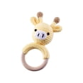 thumbnail image 3 of Agiferg Cartoon Knitting Handmade Crochet Knitting Rattle Ring Suzuki Ring, 3 of 7