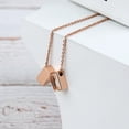 thumbnail image 2 of Anavia See You Cremation Necklace for Ashes, Mini See Through Urn Necklace, Mini Cube Cremation Pendant, Cremation Jewelry, Memorial Jewelry, Mini Urn-[Rose Gold], 2 of 6