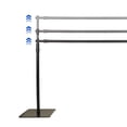 thumbnail image 3 of Support 2.4x3 Meters/7.9x9.8ft Heavy Duty Studio Photography Background Support System Metal Backdrop Stand Adjustable Backdrop Bracket with Large Base Carrying Bag Photography, 3 of 7