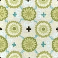 thumbnail image 2 of Vess, June Erica 12x12 White Modern Wood Framed Museum Art Print Titled - Cottage Patterns III, 2 of 4