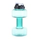 thumbnail image 1 of Botella de agua potable con mancuerna Shamjiam PETG capacidad 2200ml verde, 1 of 8