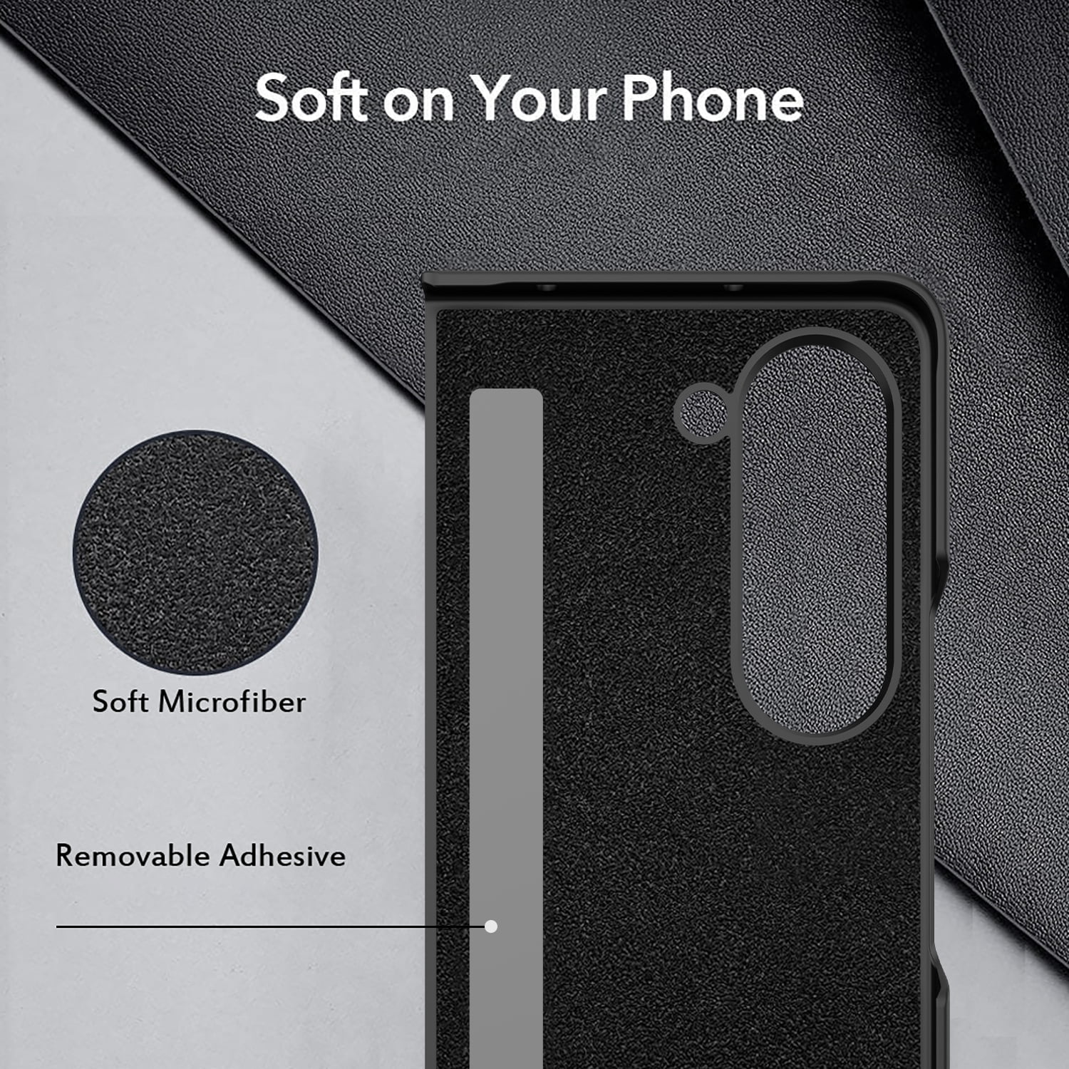 Samsung Galaxy Z Fold 5 Luxury Leather Case Cover – Season Made