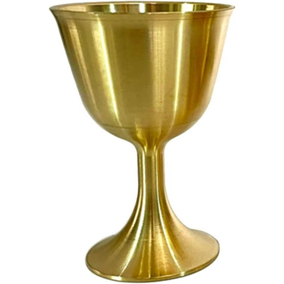 Vintage Chalice Cup Medieval Gold Goblets Plastic Shot Glasses Wine Chalice Cup