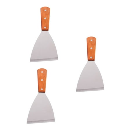 SEWCHICS Restaurant Use Spatulas 3Pcs 7.5X4.1X1Inch SEWCHICS Restaurant Use Spatulas 3Pcs 7.5X4.1X1Inch