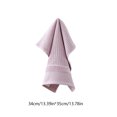 thumbnail image 3 of Lksixu Cotton Hand Towel, 14"x14" Ultra Soft and Highly Absorbent Turkish Bath Towel, 450 GSM Square Stripe Jacquard Thicken Quick Drying Plush Face Towels for Bathroom Gym Shower Hotel and Spa, 3 of 8