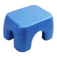 thumbnail image 4 of Elodie Foot Rest Stool Footrest Stackable Ottoman Stable Stylish Seat Chair Change Shoe Blue, 4 of 8