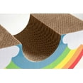 thumbnail image 3 of Suck UK | Cat Scratcher Rainbow | Cardboard Cat Scratch Pad | Cat Supplies | Rainbow, 3 of 7