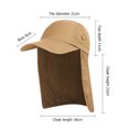thumbnail image 2 of Sport Sport Cycling Cycling Cycling Tubo Anti-UV Máscara de cara transpirable gris gris, 2 of 8