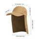 thumbnail image 4 of Sombrero Pesca Unisex Con Visera Protección Solar Con Cubierta para El Cuello La Oreja (Caqui), 4 of 9