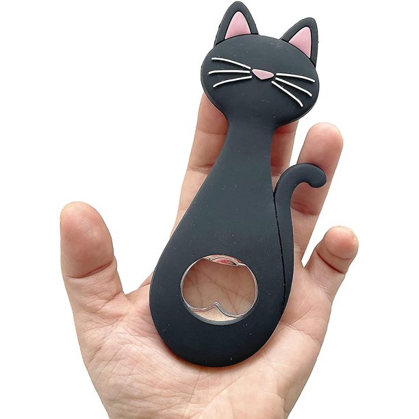 Abridor de botellas YONGSHENG con Imán en forma de gato portátil