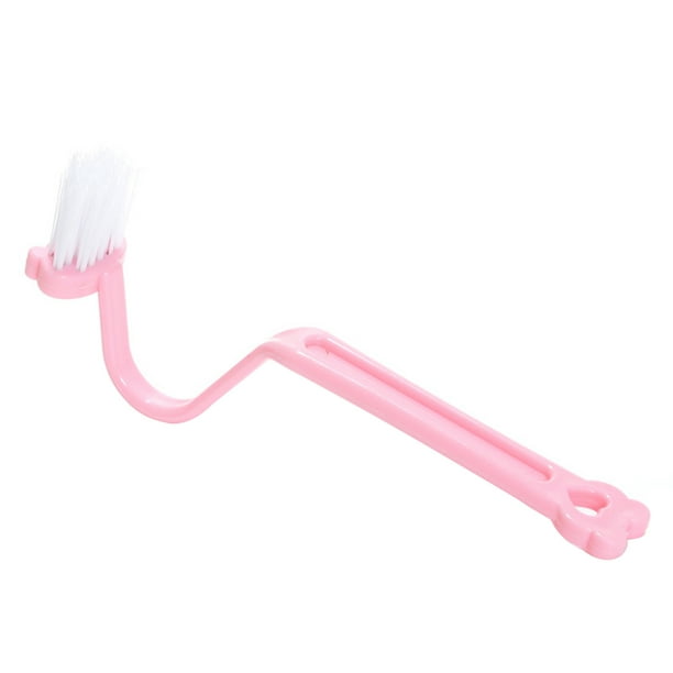 Advancent Cepillo de limpieza en forma de S de alta con gancho, cepillos de baño de pelo suave, cepillo de limpieza para baño, herramientas de Type7 NO7 Advancent JJ14168-03