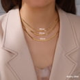 thumbnail image 3 of Skyrim-collar de cadena de serpiente de acero inoxidable para hombre y mujer, Gargantilla de espiga de Color dorado, cadenas para el cuello, joyería de tendencia, regalo popular, 2023, 3 of 4