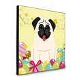thumbnail image 1 of "Treasures Easter s Pug Cream Panel decoración de pared, multicolor" Caroline's Treasures BB6004UP88, 1 of 1