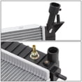 thumbnail image 3 of DNA Motoring OEM-RA-1322 Aluminum Radiator For 1992-1994 Ford Topaz Tempo Ghia Mercury Topaz 2.3L 3.0L AT 93, 3 of 5