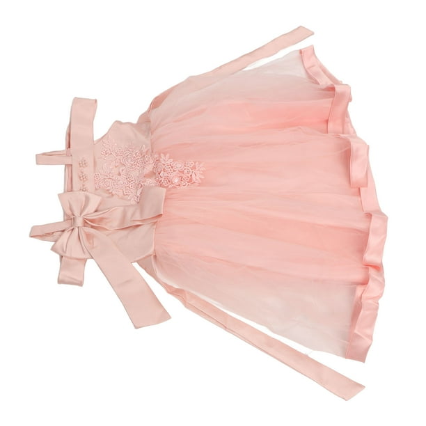 Vestido de encaje de flores para niña, vestido de desfile para niñas pequeñas, vestido de desfile para niñas pequeñas, vestido de fiesta de grado profesional