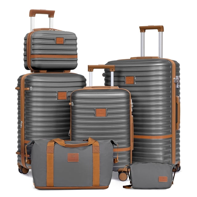 Juego de equipaje Joyway, maleta de 3 piezas con rueda giratoria en la parte trasera