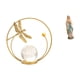 thumbnail image 1 of Escultura De Mujer Con Bola De Cristal De Virgen María, Figura De Metal, Adorno Decorativo De Escritorio, Estatua Para Pasillo, Chimenea, Dormitorio, Sala De Estar, Oficina, Obra De Arte De, 1 of 8