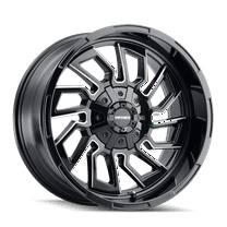Mayhem Flywheel-8111 20X10 8X180 -19Et 124.1Cb Black W/Milled Spokes