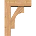 thumbnail image 3 of Ekena Millwork 7 1/2"W x 24"D x 32"H Westlake Block Smooth Bracket w/ Offset Brace, Western Red Cedar, 3 of 25