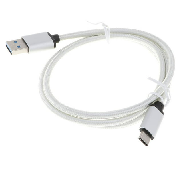 Esquirla USB Type C Cable, USB C To USB A Charger, Nylon Braided Fast Charging Cord For