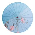 thumbnail image 1 of Paraguas de papel engrasado chino, sombrilla de danza antigua, sombrilla oriental para bodas Estilo A, 1 of 8