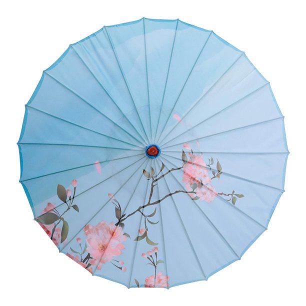 Paraguas de papel chino engrasado, paraguas decorativo para fotografía y disfraces. Estilo A