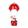 thumbnail image 1 of Figura colgante de Navidad, adorno de paracaídas, decoración navideña, decoración colgante de árbol de Navidad coleccionable para fiesta temática en e Muñeco de nieve, 1 of 8