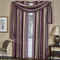 thumbnail image 3 of Woven Trends Ombre Window Curtains, Modern Semi-Sheer Window Curtain Drape Single Panel, Living Room, Bedroom Curtains and Backdrop Curtain 50" x 84" Single Panel, Purple, 3 of 3