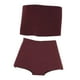 thumbnail image 1 of Ropa femenina a escala 1/6, moda casual, top y pantalones cortos a escala 1:6 Rojo oscuro, 1 of 9