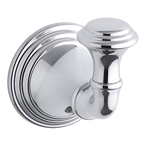 KOHLER K-10555-CP Devonshire Robe Hook, Polished Chrome